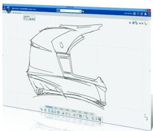 SOLIDWORKS Conceptual Designer was introduced three years ago. With it, users can sketch as if with pencil and paper and see models in 3D. (Image courtesy of CAD Insider.)